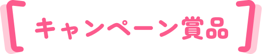 キャンペーン賞品